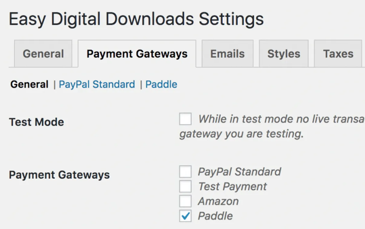 Product screenshot of omnipaywp-paddle-payment-gateway-for-easy-digital-downloads